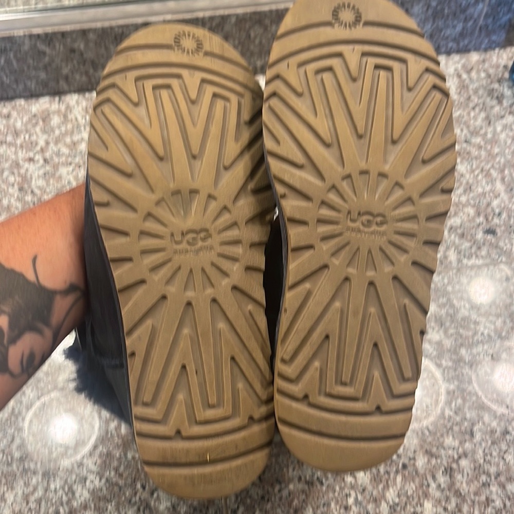 UGG Bailey Button Suede Mid-Calf Boots - Picture 8 of 12